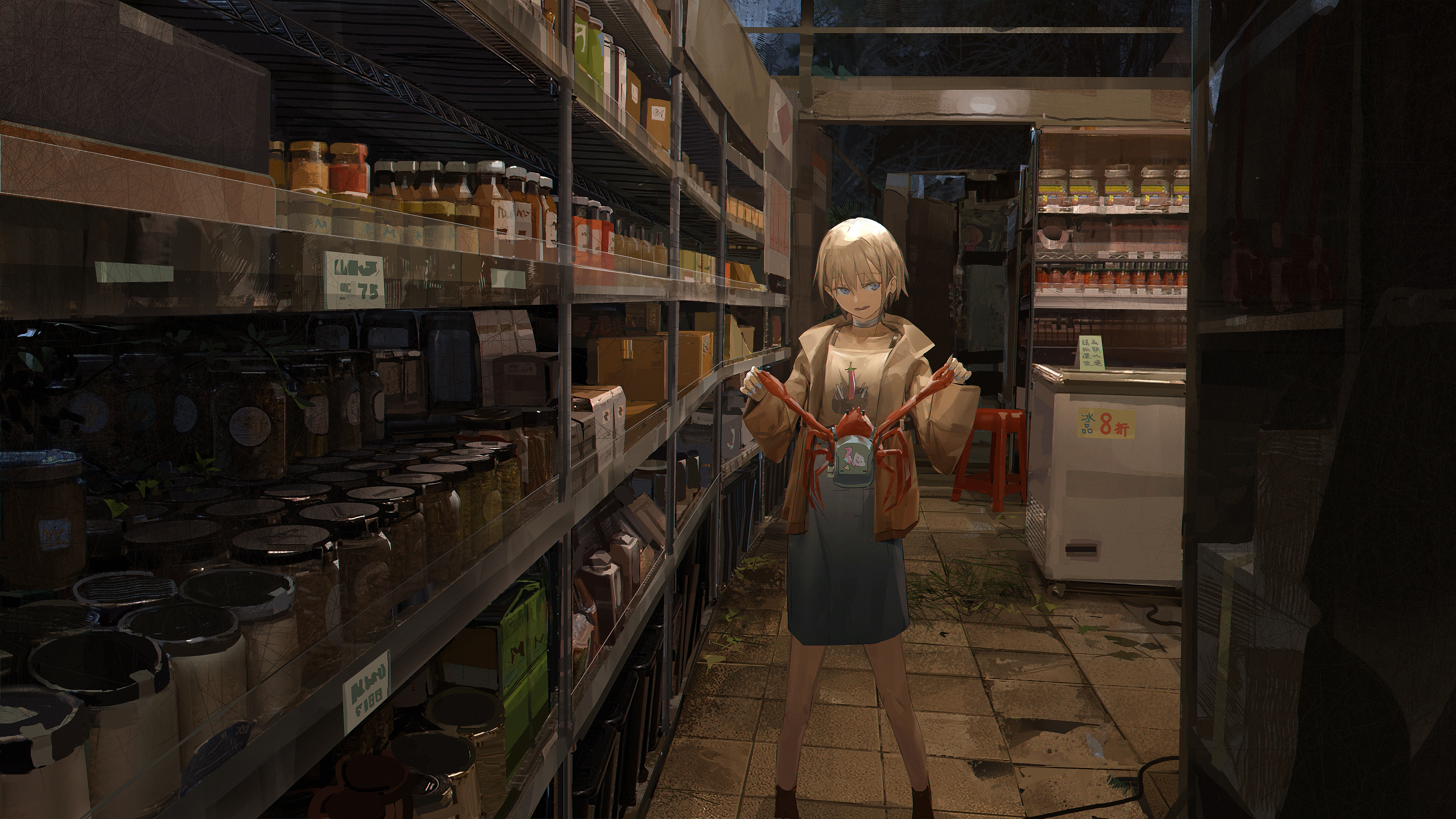 动漫女孩