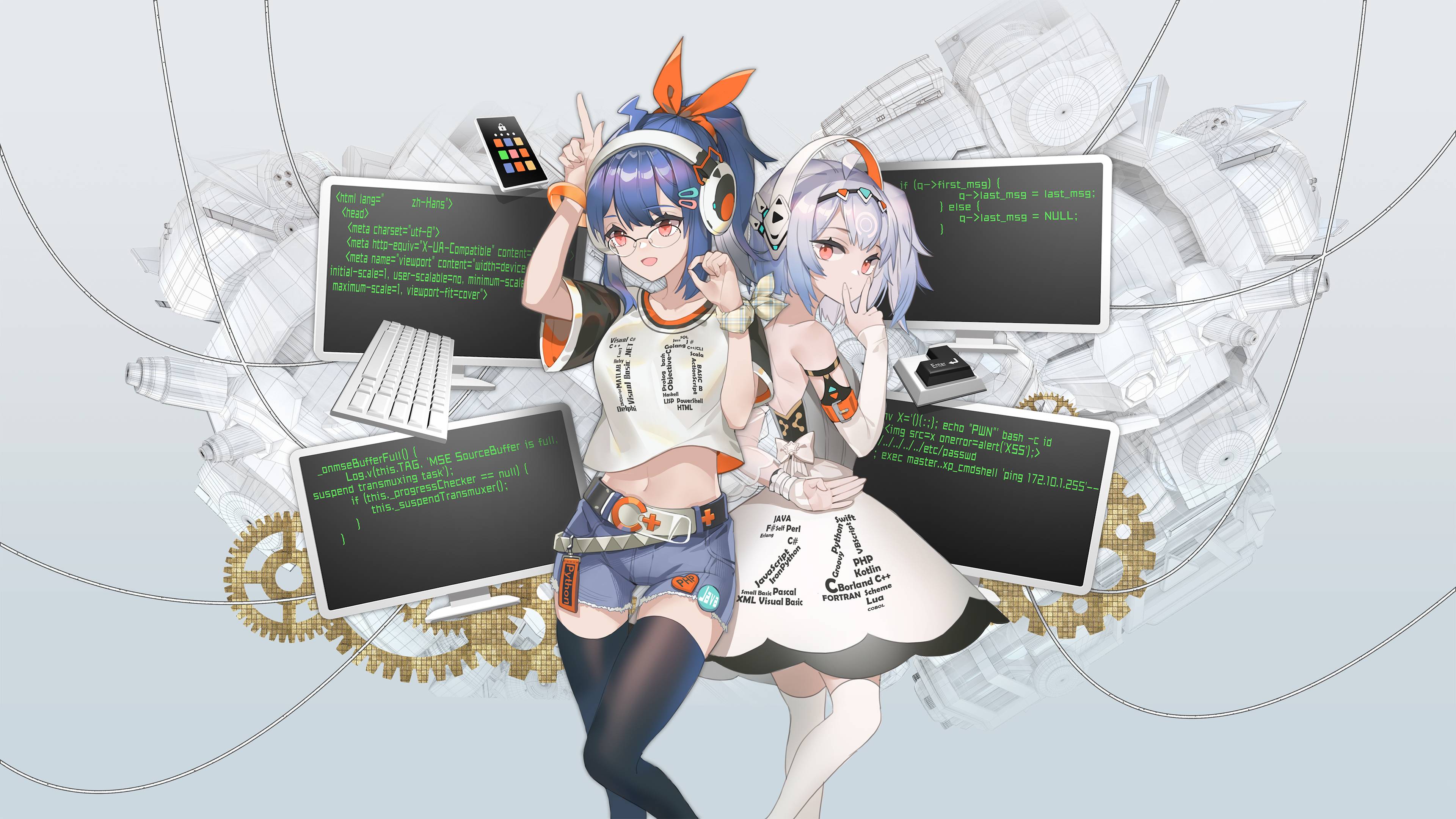 动漫女孩