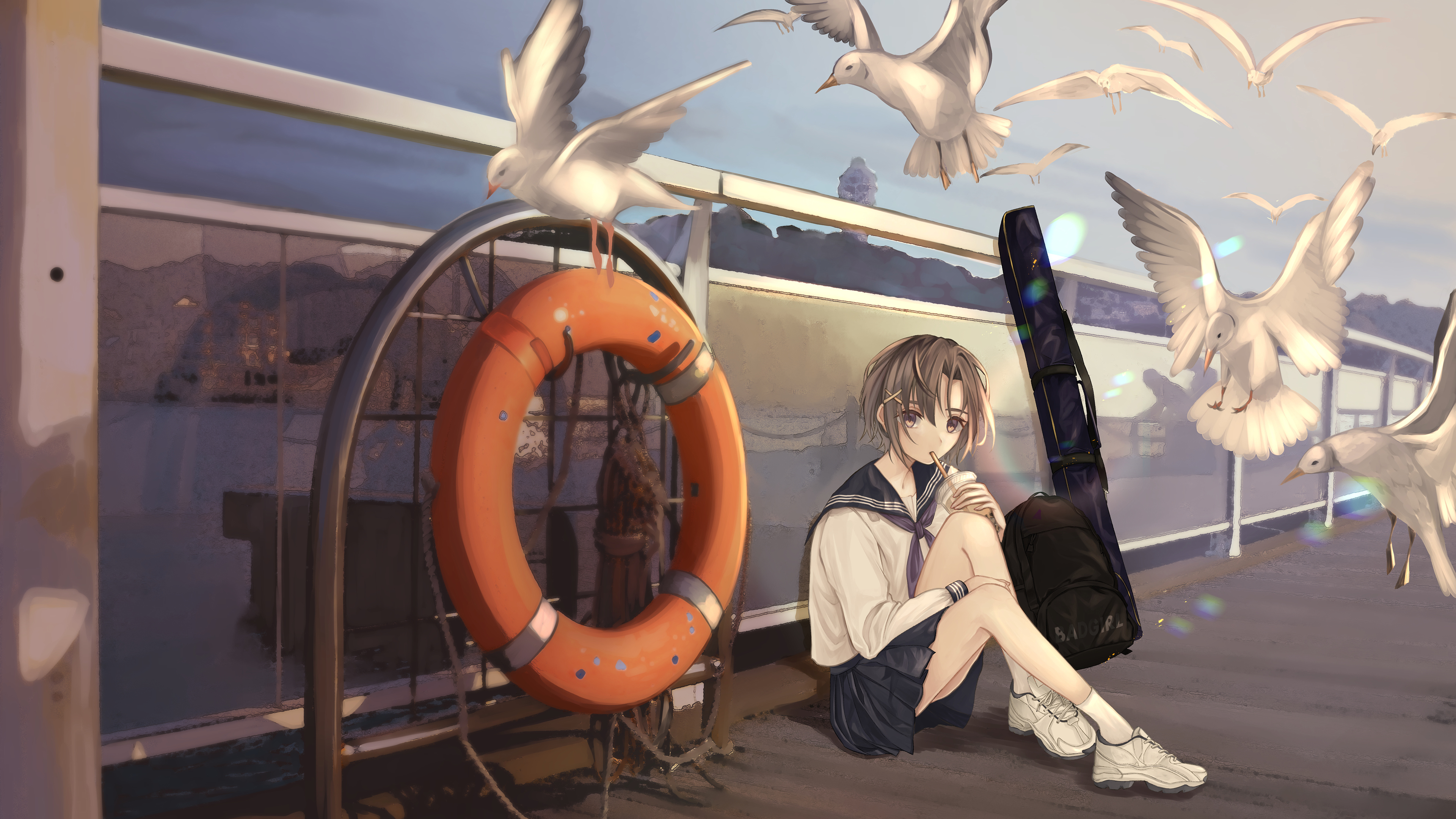 动漫女孩