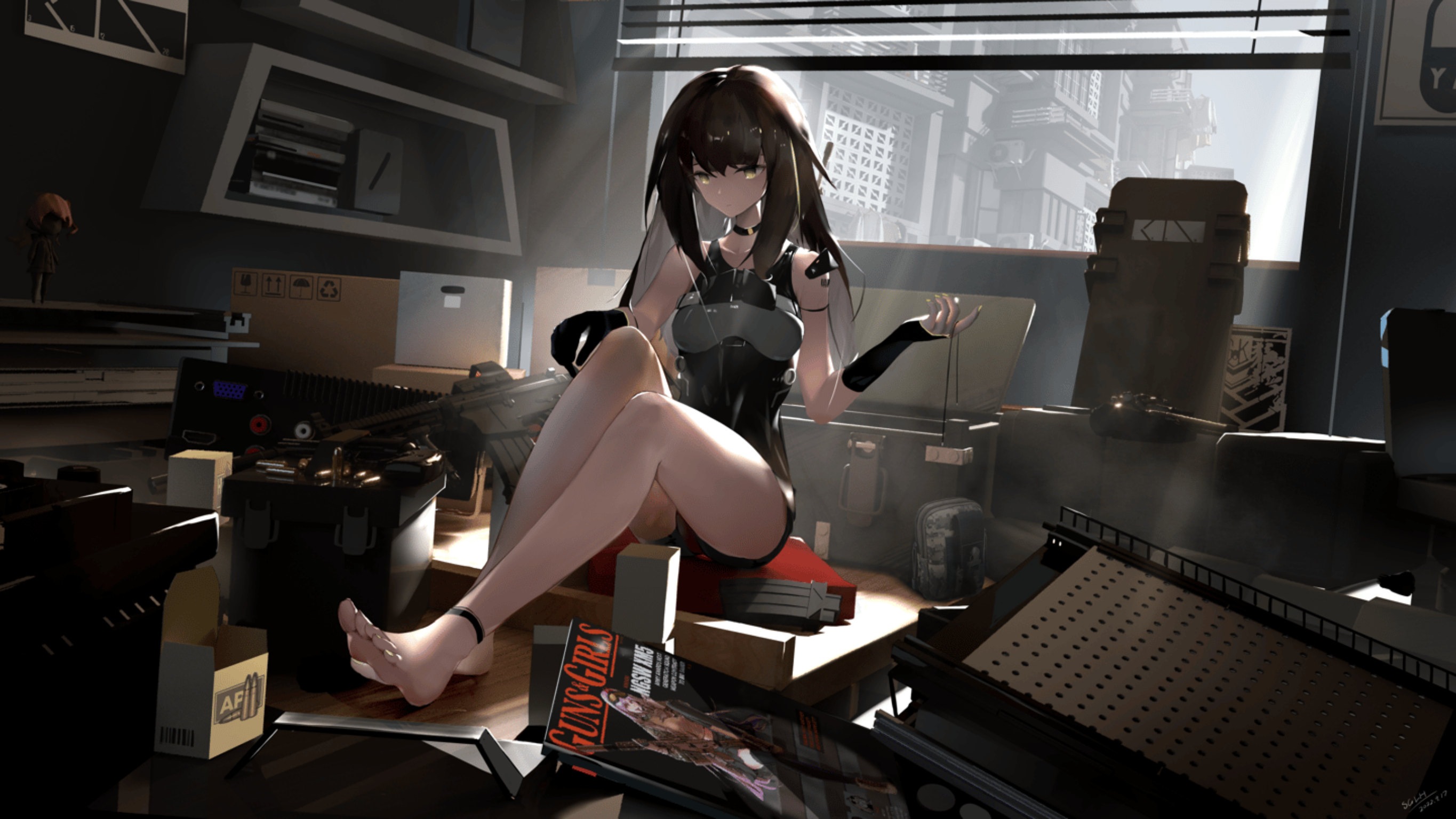动漫女孩