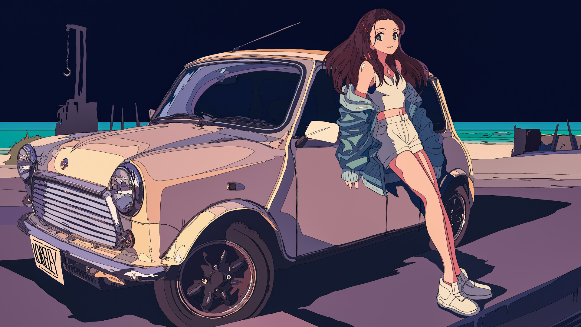 动漫女孩