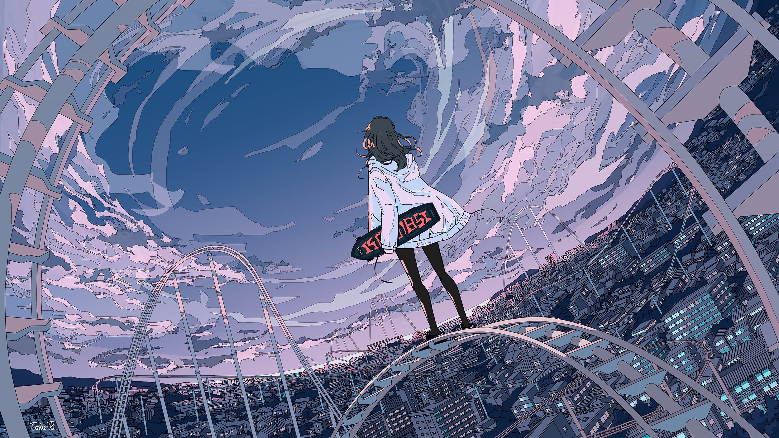 动漫女孩