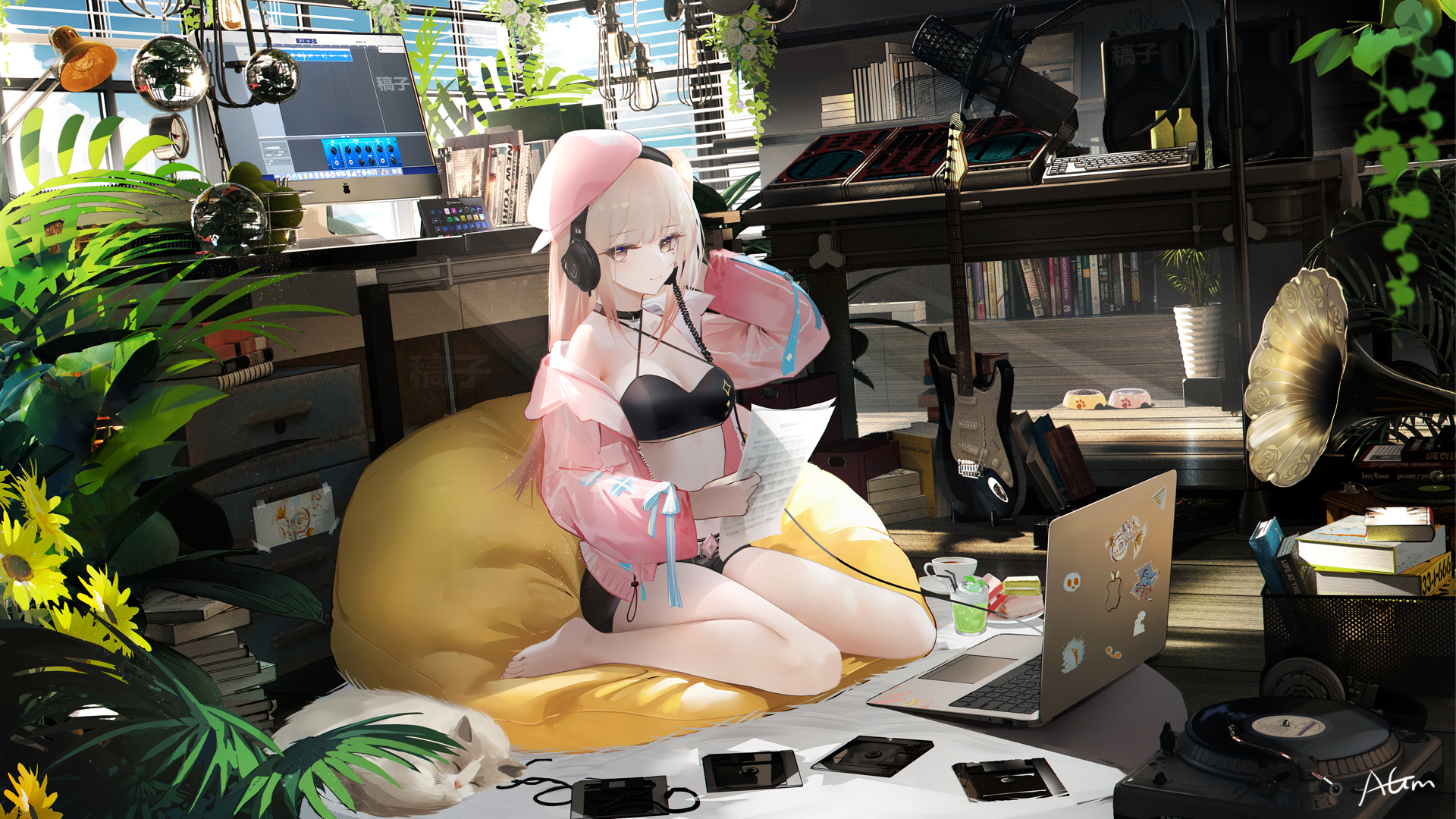 动漫女孩