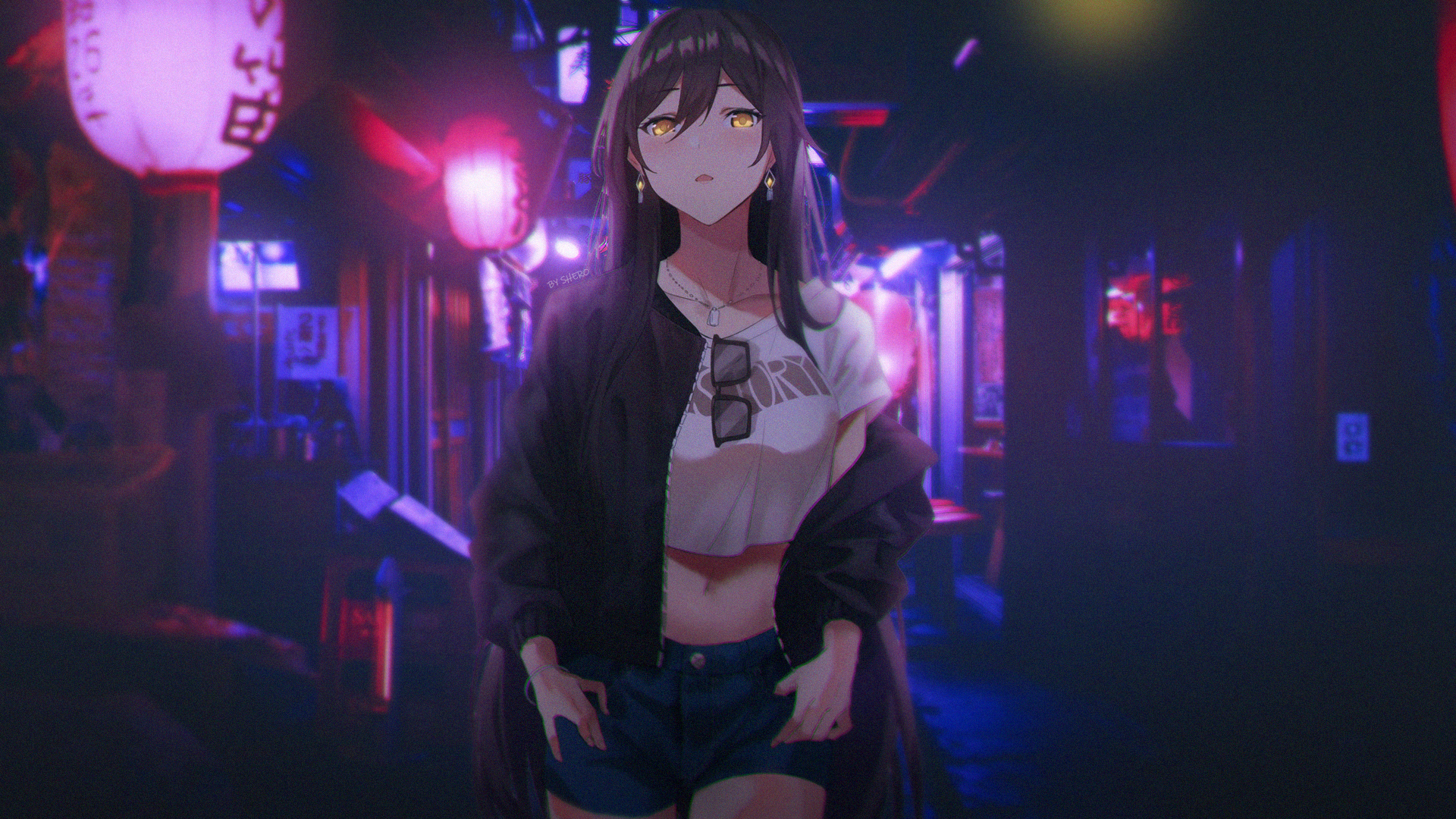动漫女孩