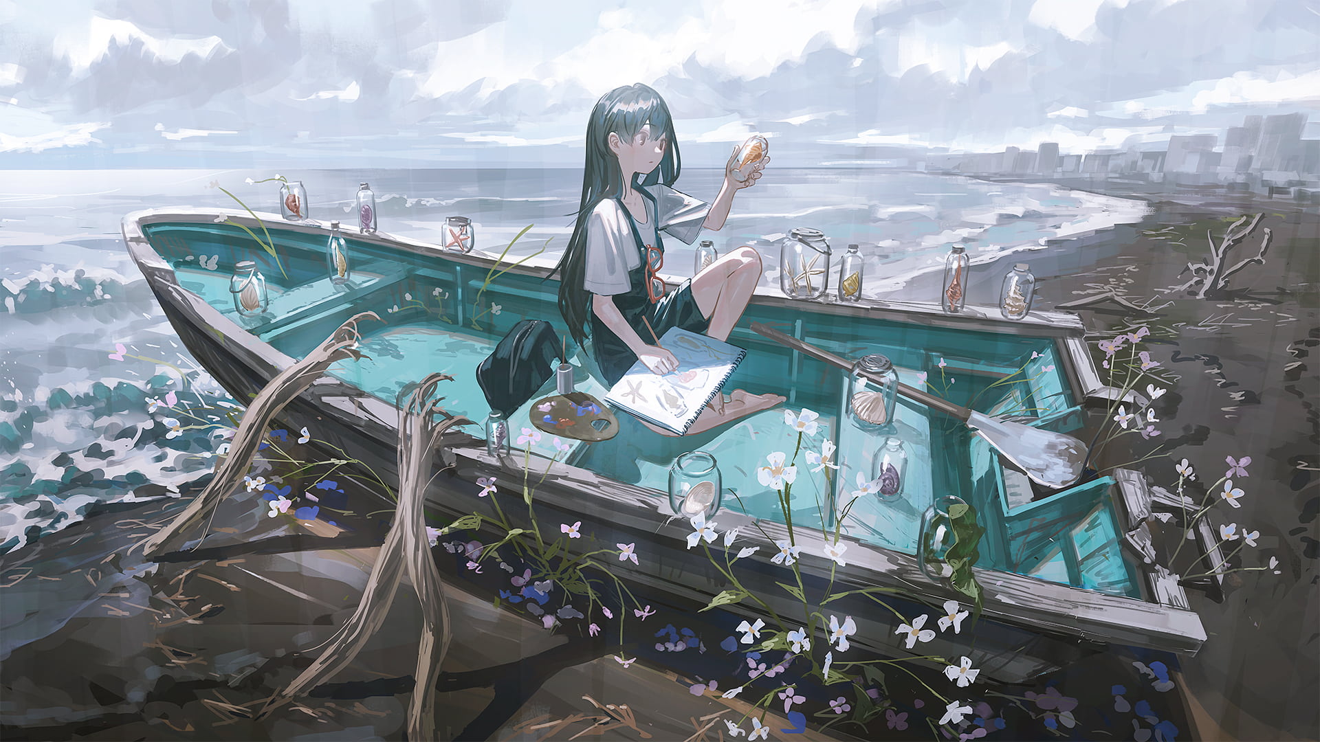 动漫女孩
