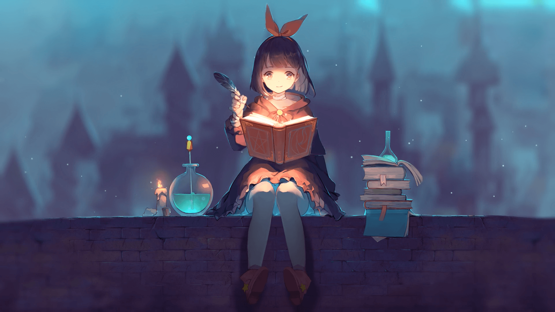 动漫女孩