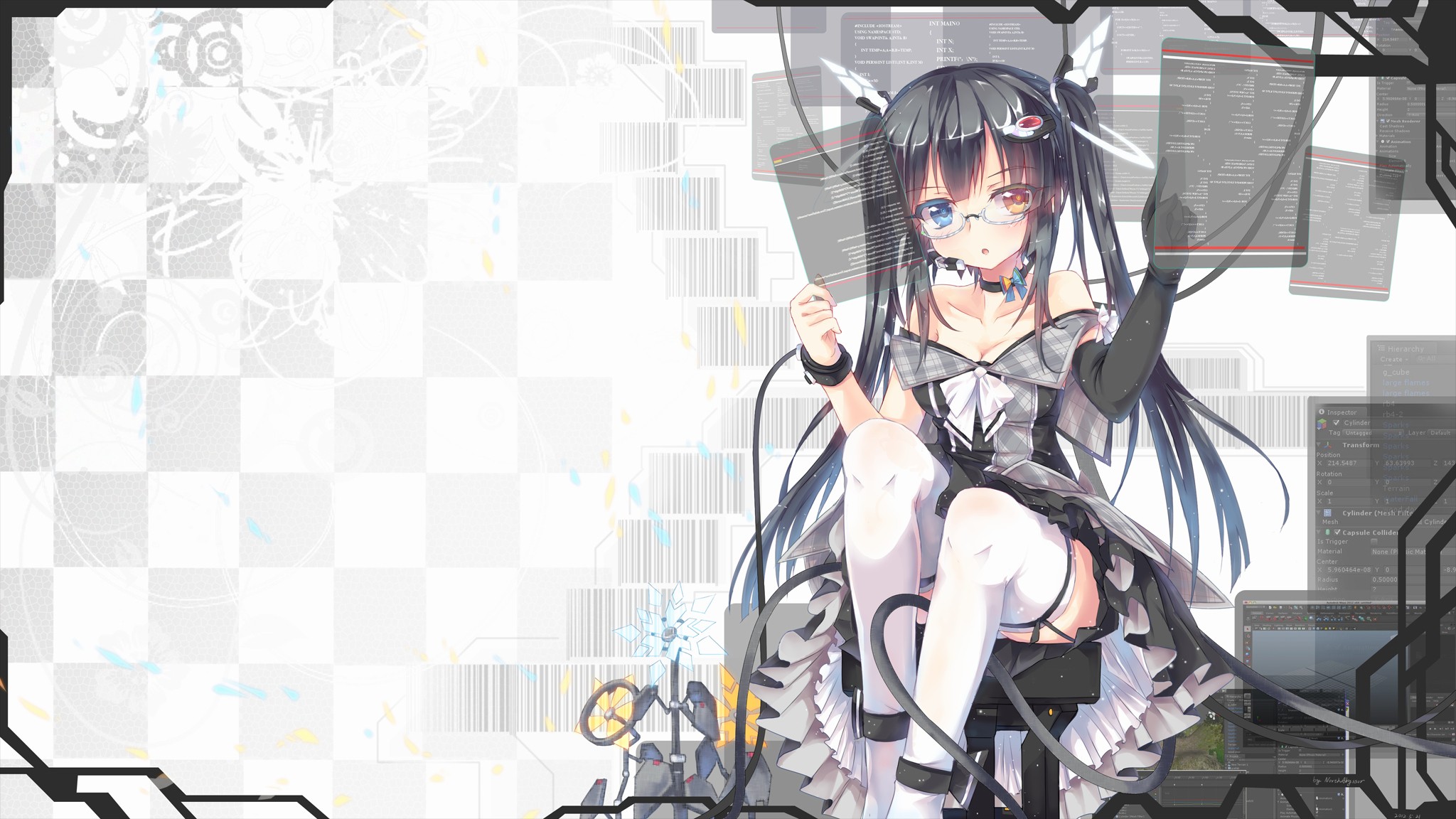 动漫女孩