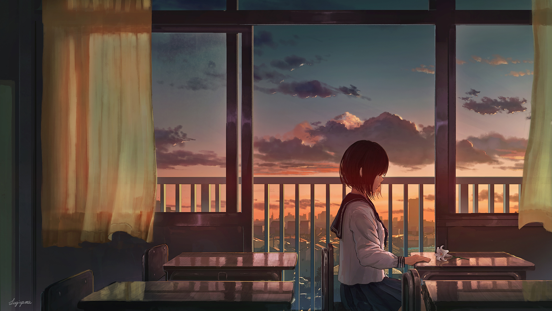动漫女孩